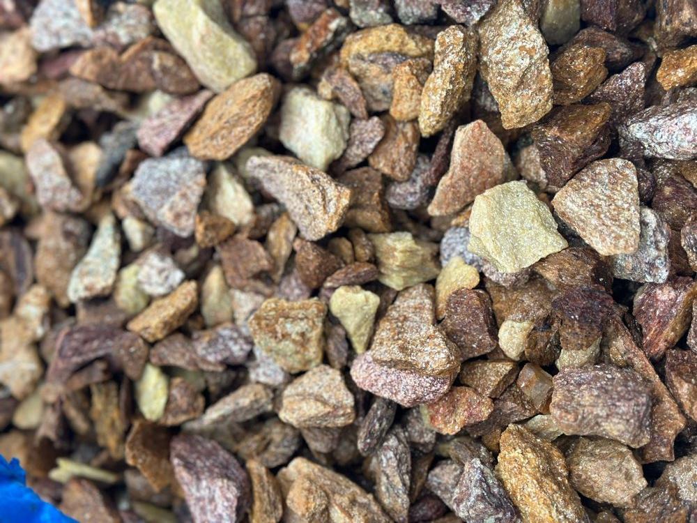 Златолит персиковый декоративная каменная крошка купить в Ульяновске