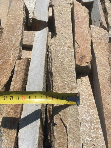 Горбушка златолит золотистый для облицовки купить в Ульяновске