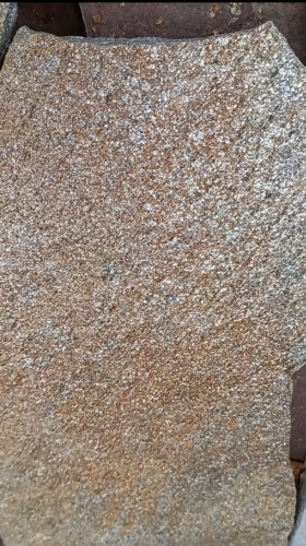 Плитняк златолит серебристый для цоколя, отмостки купить в Ульяновске