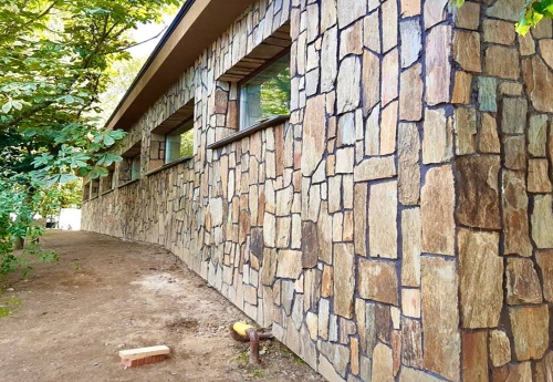 Плитняк кора дерева для цоколя, отмостки купить в Ульяновске