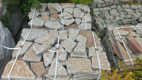 Гранитный плитняк галтованный для парковки купить в Ульяновске