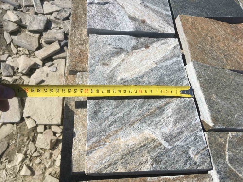 Плитка пилёная златолит Уральский для фасада купить в Ульяновске