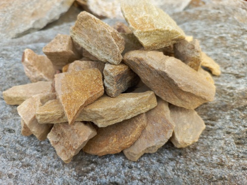 Златолит жёлтый декоративная каменная крошка купить в Ульяновске