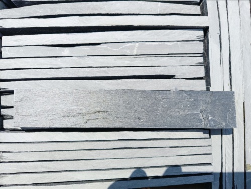 Плитка чёрная из натурального камня фасадная 30 см * 5 см, толщина 7 мм -30 мм купить в Ульяновске